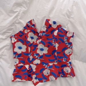 Anthropologie corset style top - Size 10/ fits like M